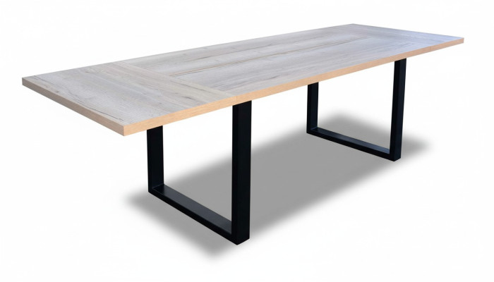 Tavolo da pranzo Tavolo da pranzo angolare Tavolo da pranzo Sala da pranzo Moderno Legno Marrone