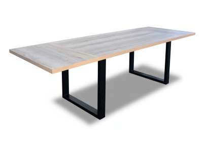 Tavolo da pranzo Tavolo da pranzo angolare Tavolo da pranzo Sala da pranzo Moderno Legno Marrone