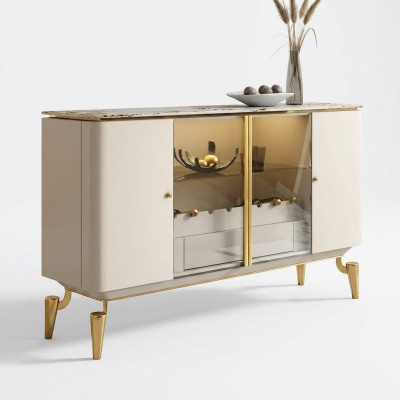 Mobile consolle buffet credenza armadietto scaffale soggiorno lusso