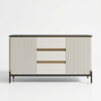 Comò bianco credenza in legno armadio arredamento credenza lusso nuovo