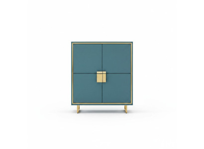 Mobile porta TV moderno blu soggiorno credenza lusso scaffali mobili nuovi