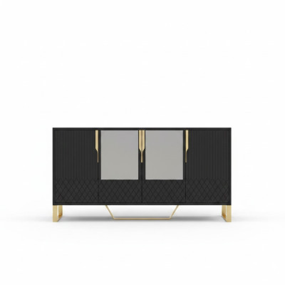 Mobile soggiorno in legno credenza mobile cassettiera armadio moderno nuovo