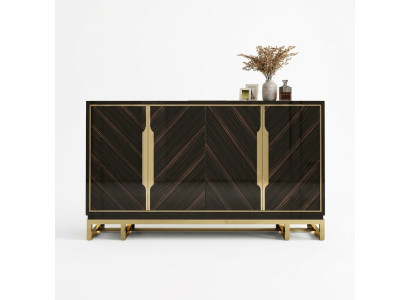 Comò credenza armadio armadio di lusso scaffale mobile armadio in legno nuovo.