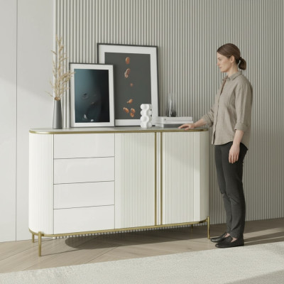 Mobiletto credenza armadio armadietto di lusso mobiletto scaffale mobili armadio in legno