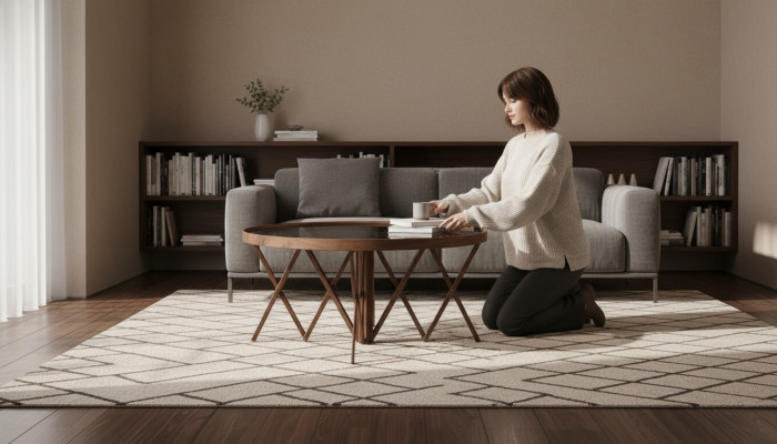Soggiorno Tavolino Tavolo Rotondo Design Arredamento Mobili di Lusso