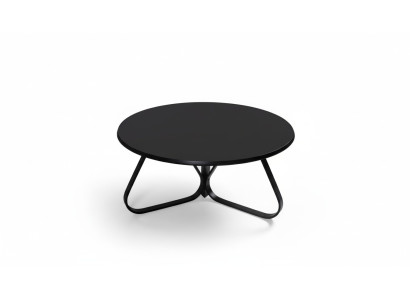 Soggiorno Nero Tavolino Moderno Arredamento Design Lusso Mobili