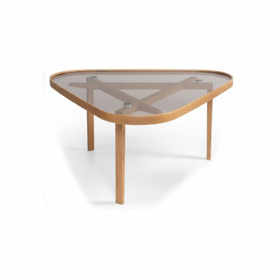 Tavolino da caffè design in vetro per arredamento di lusso moderno.