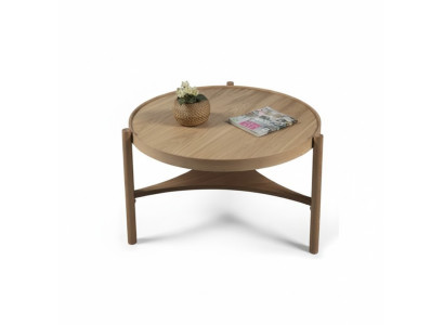 Nuovo tavolino da salotto in legno moderno per arredamento del soggiorno.