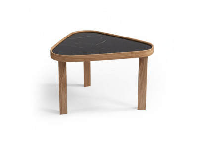 Tavolino da caffè Salotto Tavolino da salotto Tavolino d'appoggio Marrone Legno Arredamento