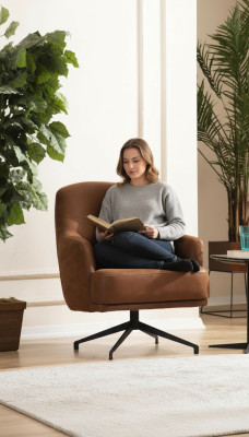 Sedia di lusso moderna per soggiorno design imbottito moderno nuovo sedile