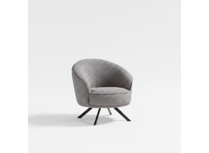 Soggiorno moderno grigio design poltrona lusso mobili imbottiti nuovi.