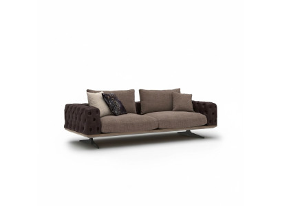 Divano soggiorno di lusso a tre posti design moderno per divano imbottito nuovo.