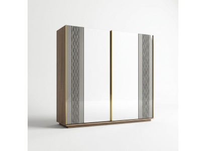 Design Armadio Camera da Letto Lusso Legno Armadio Moderno Mobili