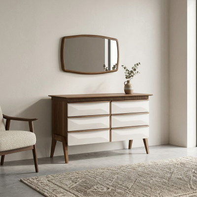 Mobile da toeletta con specchio design moderno camera da letto armadio di lusso nuovi mobili