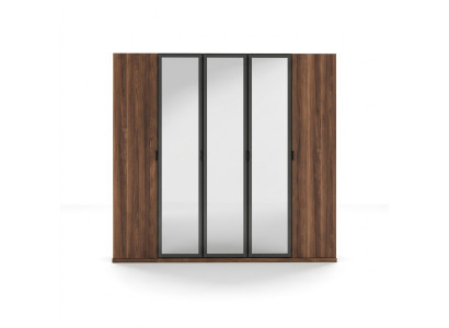 Legno Marrone Armadio Camera da Letto Design Moderno Mobile Armadio  Legno Marrone Armadio Camera da Letto Design Moderno Mobile Armadio