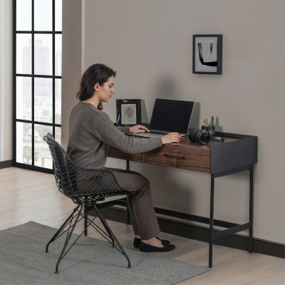 Scrivania di lusso Tavolo Camera da letto Stile Moderno Legno Tavoli Nuovi