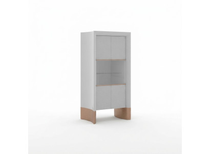 Mobili di lusso Vetrina Design Armadio in legno Vetrina da sala da pranzo Vetrine in vetro Nuovo