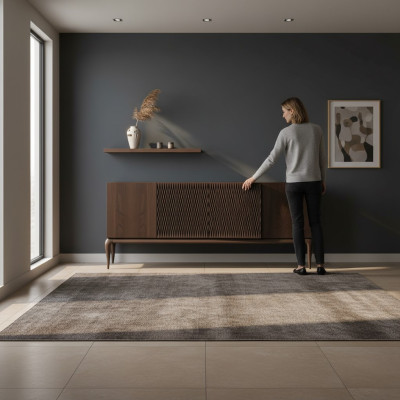 Sala da pranzo credenza Arredamento di lusso Design moderno Armadio in legno Nuovi mobili