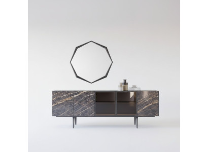 Mobile porta TV con specchio Arredamento di lusso Set completo per sala da pranzo Mobili moderni