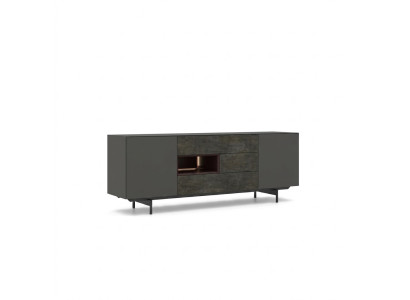 Sala da pranzo Design moderno Mobiletto Basso Arredamento di lusso Armadio in legno