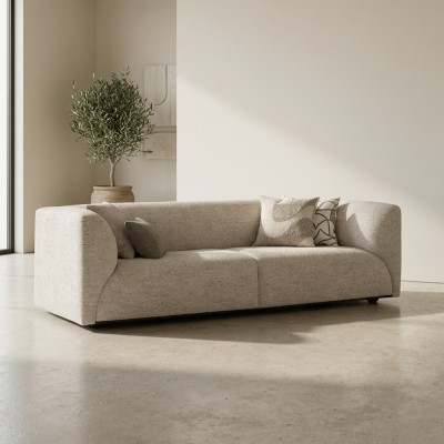 Mobili imbottiti soggiorno Divano di lusso Divano a tre posti Moderno Designer Nuovo