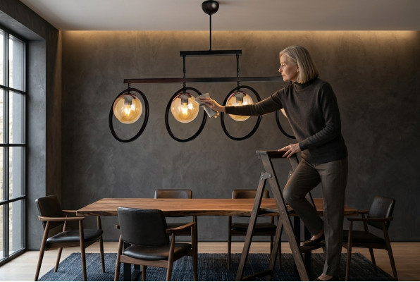 Lampada a soffitto di lusso Un'attrazione per il soggiorno