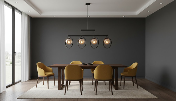 Lampada a soffitto di lusso Un'attrazione per il soggiorno