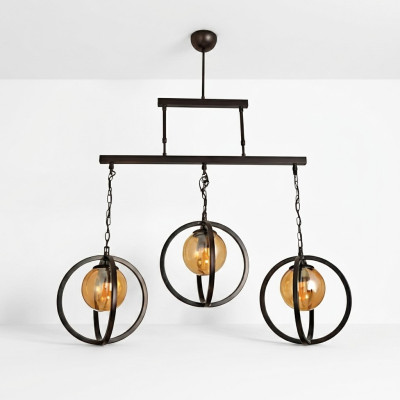 Lampada a soffitto Luster in vetro elegante per la casa, perfetta per lo stile del soggiorno.