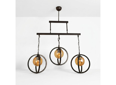 Lampada a soffitto Luster in vetro elegante per la casa, perfetta per lo stile del soggiorno.