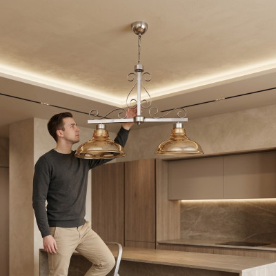 Lampada a soffitto Lampadario 27x80 Lampade Lampade da soffitto
