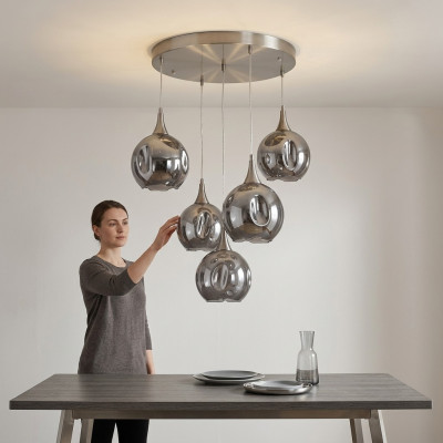 Lampadario Lampada in metallo Luci Lampade Lampadari 55x80 Luce