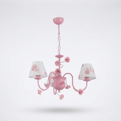 Lampada a soffitto rosa con design moderno per il salotto camera da letto nuovo.