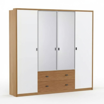 Armadio Armadi Camera da letto Mobili moderni in legno di lusso.