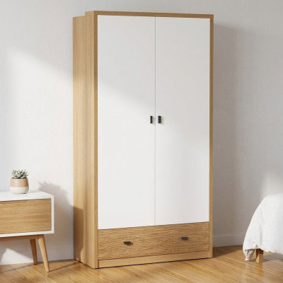 Armadio della camera da letto, mobile moderno per interni di lusso.
