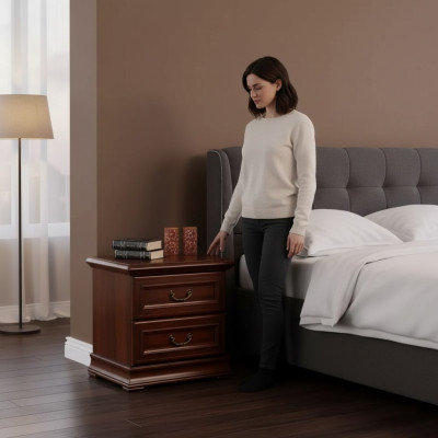 Tavolino di lusso per comodino camera da letto Mobili Stile Art Déco Comodino di lusso