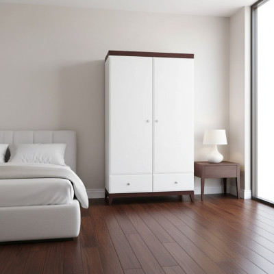 Armadio camera da letto Armadio Bianco Moderno Legno Lusso Armadi