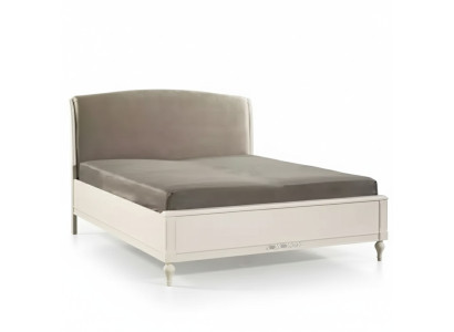 Letto Design moderno di lusso Letti imbottiti Tessuto letto in camera da letto