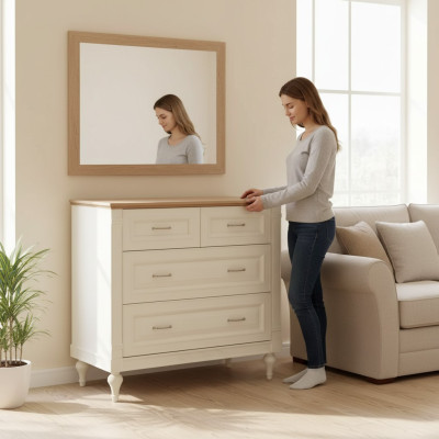 Comò in legno design camera da letto moderna Sideboard Nuova di lusso