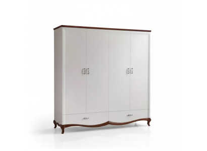 Armadio abiti mobili guardaroba in legno di lusso nuovo design di guardaroba.
