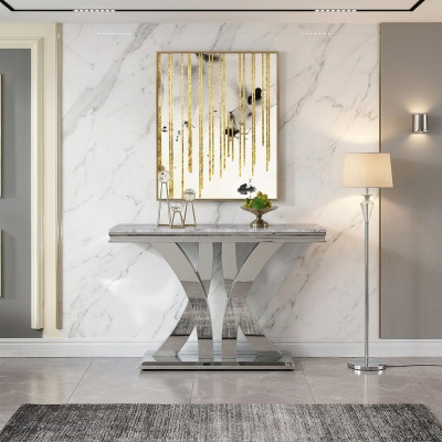 Design Lusso Console Tavolo Console Tavoli Acciaio Inox Design Sideboard