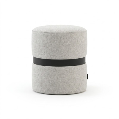 Designer Pouf Imbottito Bianco Mobili Camera da Letto Moderno Poggiapiedi