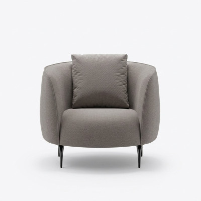 Marrone Moderna poltrona da soggiorno monoposto di lusso Design Poltrone Lounge