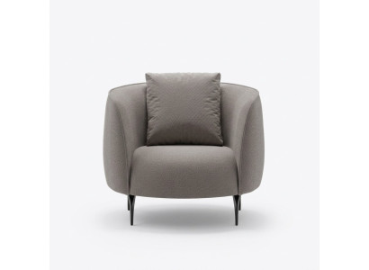 Marrone Moderna poltrona da soggiorno monoposto di lusso Design Poltrone Lounge