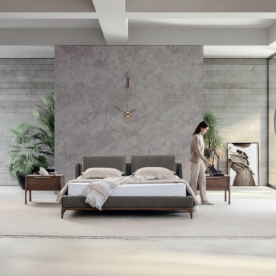Moderne design camera da letto set 3 pezzi Letto 2 comodini 180x200.