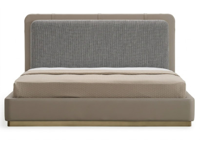 Design letto moderno di lusso elegante, camera da letto di design, 180x200, arredamento in tessuto.