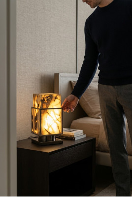 Lampada da terra di lusso design moderno per soggiorno.