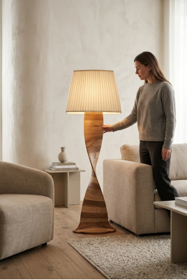 Lampada da terra di lusso per soggiorno con stanza da lavoro, lampade da terra e da tavolo.