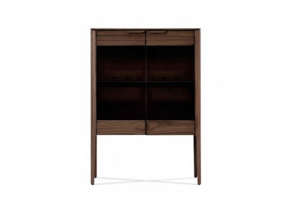 Vetrina moderna per soggiorno design di lusso in legno Vetrine mensole a bar Vetrina contenitore