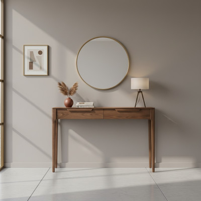 Console da soggiorno Tavolino Sideboard Scrivania Progettare Legno Tavolo di lusso