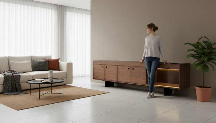 Mobile buffet per sala da pranzo moderno design di lusso in legno buffet comò comò